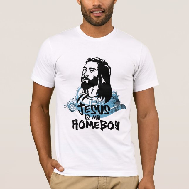 Riyah-Li Designs Jesus Is My Homeboy T-Shirt (Front)