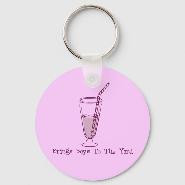 Riyah-Li Designs Milkshake Key Ring (Front)