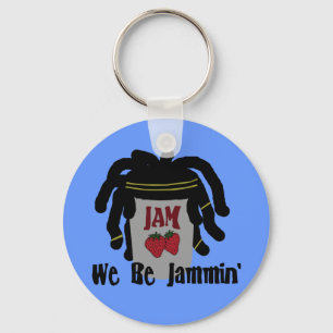 Riyah-Li Designs We Be Jammin' Key Ring