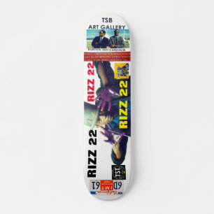 RIZZ  22   Skateboard, 7¾" Deck Skateboard