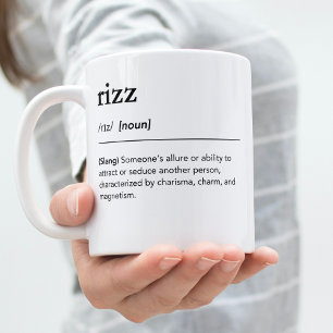 Rizz Definition GenZ Word Millennial Coffee Mug
