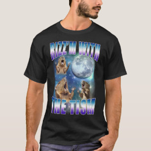 Rizz 'Em With The 'Tism Capybara Meme T-Shirt