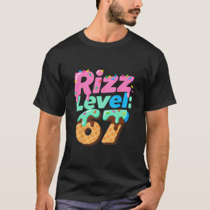 Rizz Level 67 Meme Shirt Ice Cream Drip Meme Six S