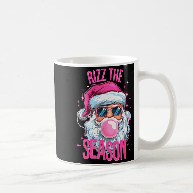 Rizz The Season Funny Christmas Pajamas Rizzler Sa Coffee Mug (Right)