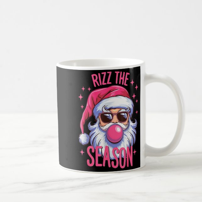 Rizz The Season Funny Christmas Pajamas Rizzler Sa Coffee Mug (Right)