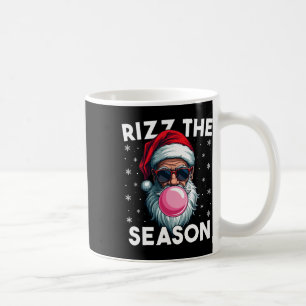 Rizz The Season Funny Christmas Rizzmas Cool Santa Coffee Mug