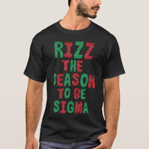 Rizz The Season - Funny Gen Alpha Slang Christmas T-Shirt