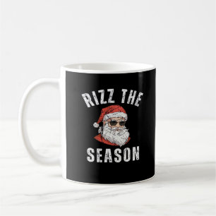 Rizz The Season Funny Santa Merry Rizzmas Rizzler  Coffee Mug