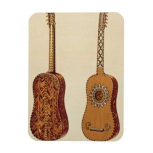 Rizzio Guitar, from 'Musical Instruments' (coloure Magnet