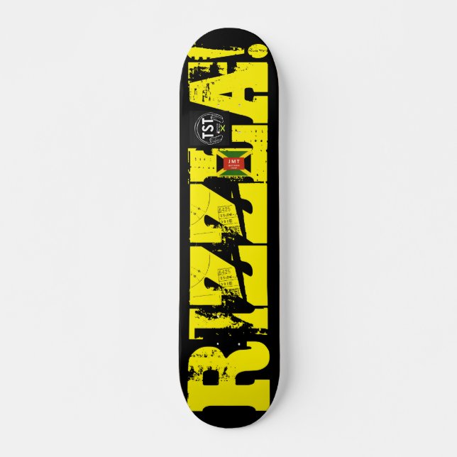 RIZZLA ! Skateboard, 7¾" Deck Skateboard (Front)