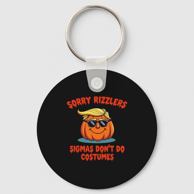 Rizzlers, Sigmas Don’t Do Costumes - Trumpkin Sigm Key Ring (Front)