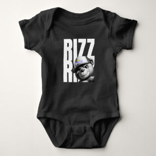 Rizzly Bear The Rizzer Rizzing Got Rizz Baby Bodysuit