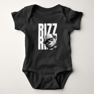 Rizzly Bear The Rizzer Rizzing Got Rizz Baby Bodysuit