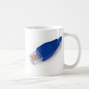 rj45 - computer network connector coffee mug
