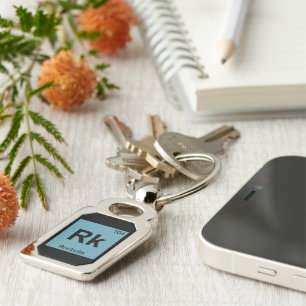 Rk - Rockville Maryland Chemistry Periodic Table Key Ring