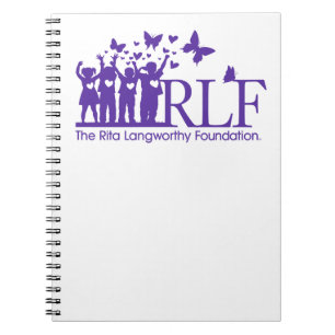 RLF Logo Notebook, 80 pages Notebook