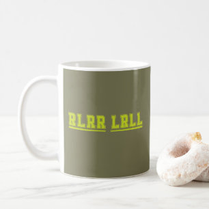 RLRR LRLL Drumsticks Band Drum Drummer Funny  Coffee Mug