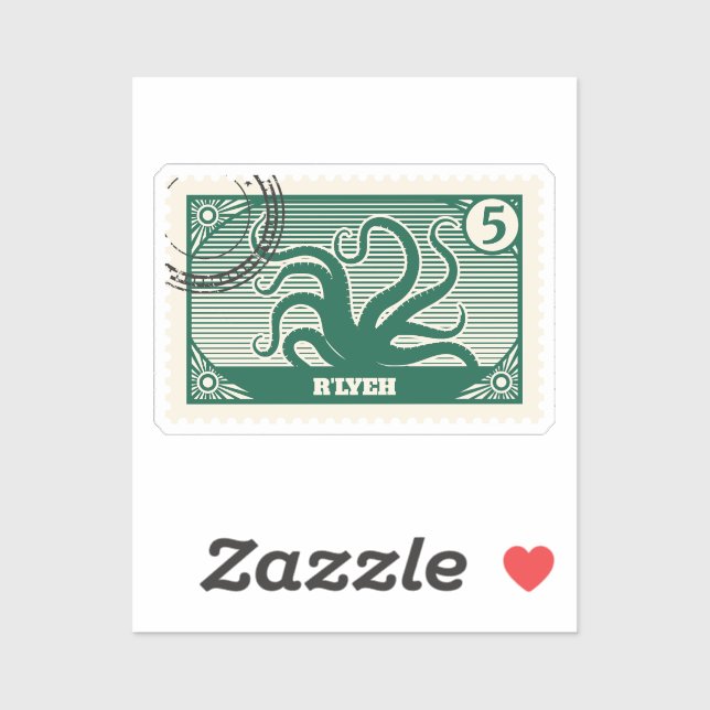 R'lyeh Post Stamp (Sheet)