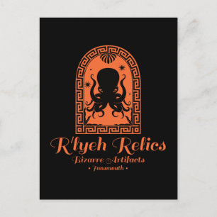 R'lyeh Relics Innsmouth Antiques Postcard