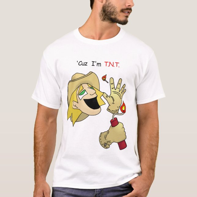 rm -r comic Jacob Smoking Guns shirt (Front)