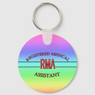 RMA LOGO REGISTERED MEDICAL ASSISTANT KEY RING