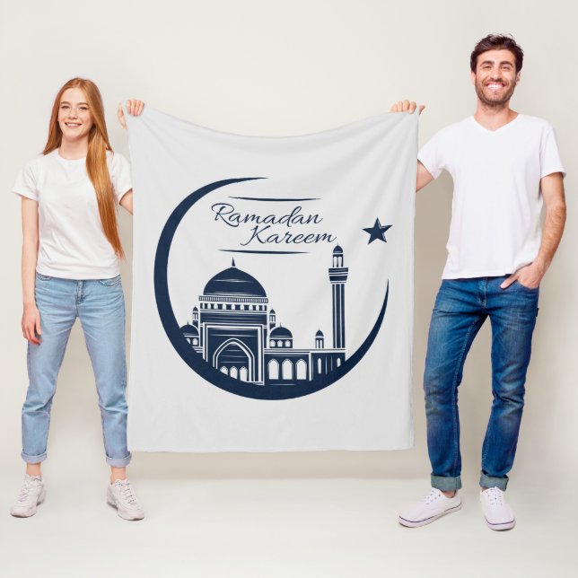  Rmadan Kareem Fleece Blanket (In Situ)