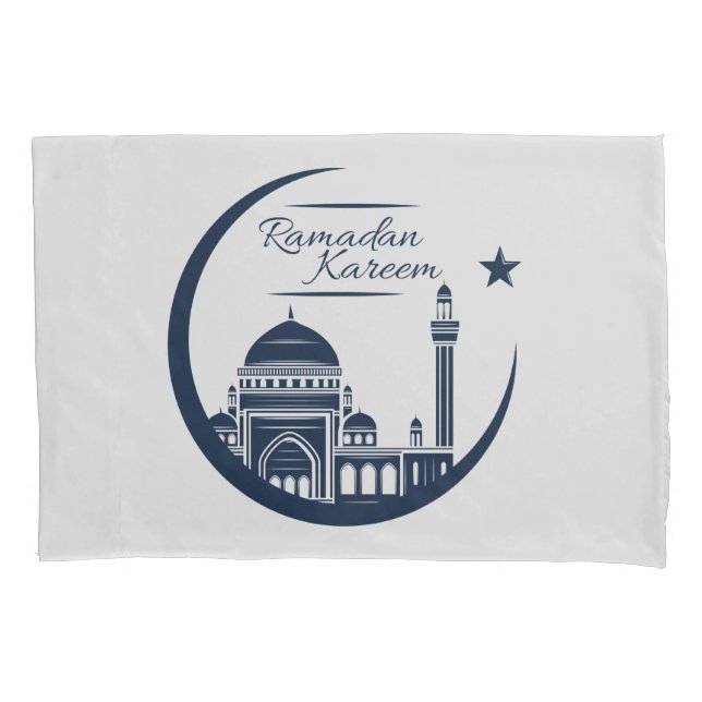  Rmadan Kareem Fleece Blanket Pillowcase (Front)