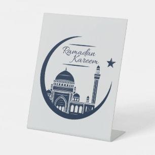 Rmadan Kareem Pedestal Sign