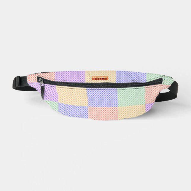 RMD Waist Pack - Candy Blocks (Front)
