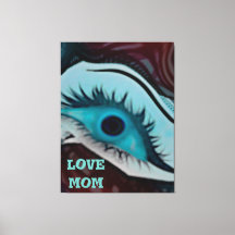 rmdesignflo55 elegant green eye love mum design