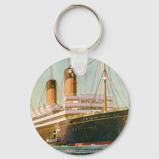 RMS Laurentic Key Ring (Front)