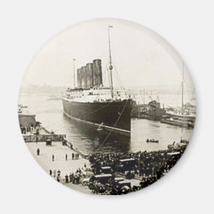 RMS Lusitania Magnet