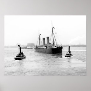 RMS Majestic Poster