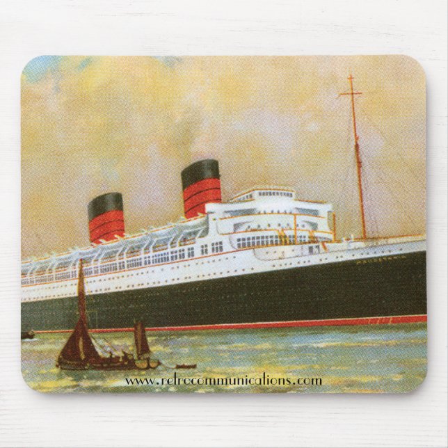 RMS Mauretainia Mousepad (Front)
