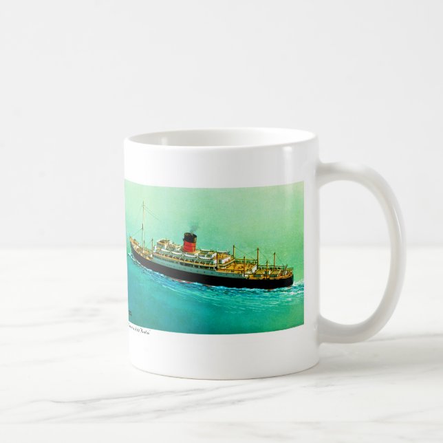 RMS Parthia Coffee Mug (Right)