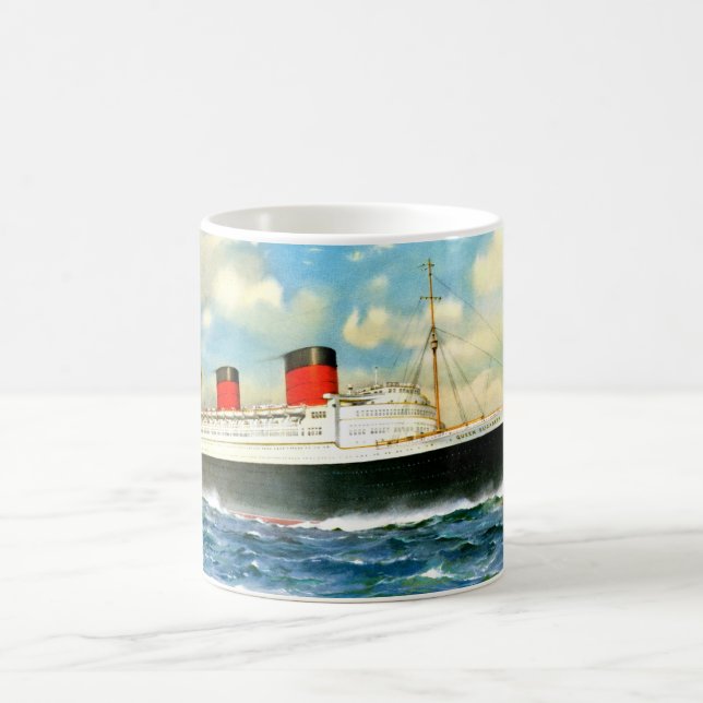 RMS Queen Elizabeth Coffee Mug (Center)