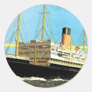 RMS Staffordshire Classic Round Sticker