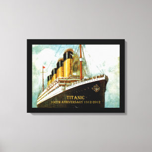 RMS Titanic 100th Anniversary Canvas Print
