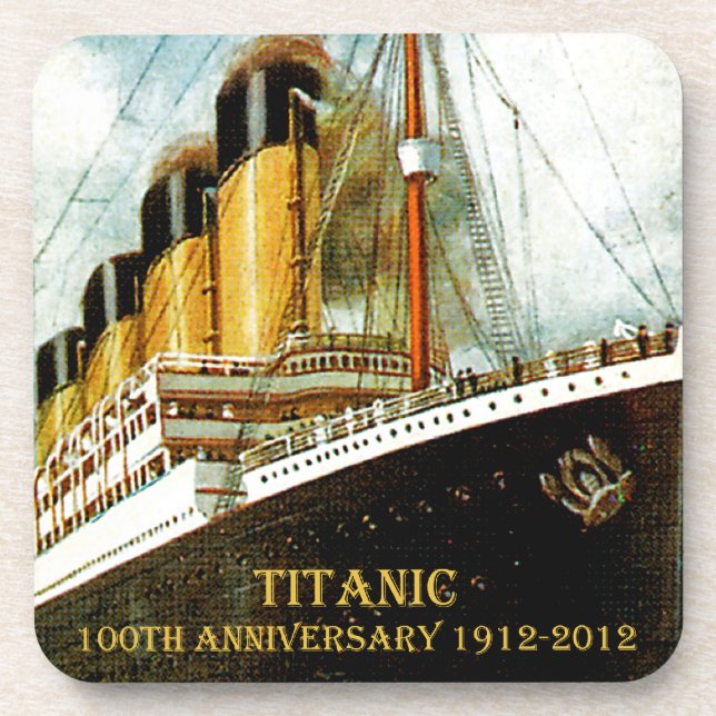 RMS Titanic 100th Anniversary Coaster (Front)