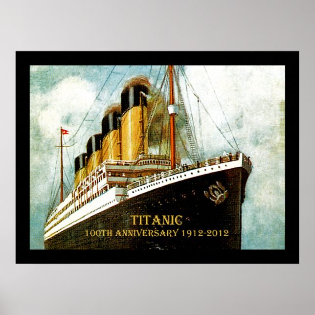RMS Titanic 100th Anniversary Poster (Front)