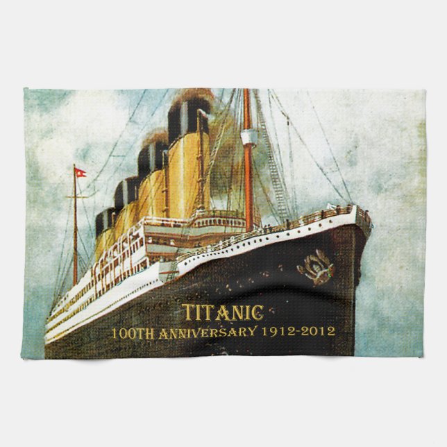 RMS Titanic 100th Anniversary Towel (Horizontal)