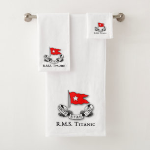 RMS Titanic Bath Towel Set