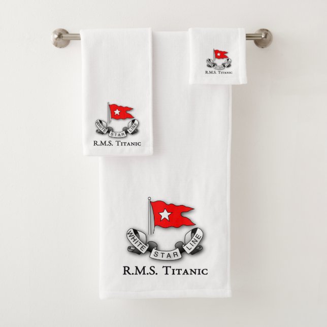 RMS Titanic  Bath Towel Set