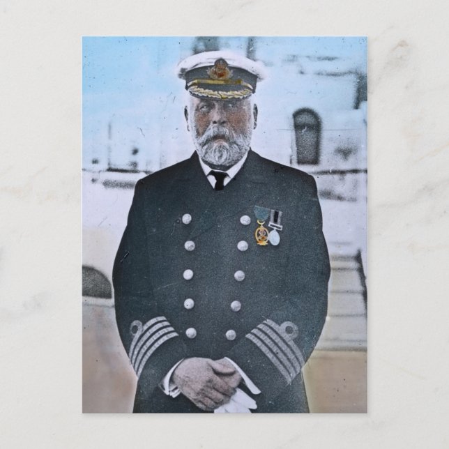 RMS Titanic Captain Edward J. Smith Postcard (Front)