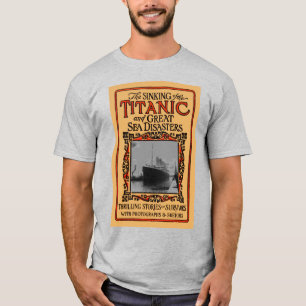 RMS Titanic Cruise Ship Disaster 1912 Vintage T-Shirt