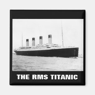 RMS Titanic Passenger Liner Magnet
