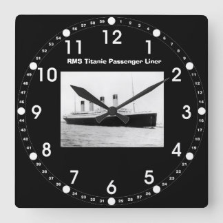 RMS Titanic Passenger Liner Wall Clock