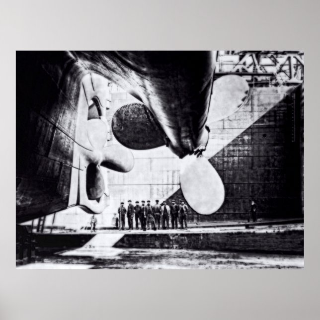 RMS Titanic:  Ready to Lauch Poster (Front)