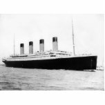RMS Titanic Standing Photo Sculpture<br><div class="desc">RMS Titanic departing Southampton on April 10,  1912.</div>