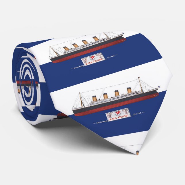RMS Titanic Tie (Rolled)